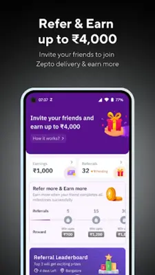 Zepto Delivery android App screenshot 4